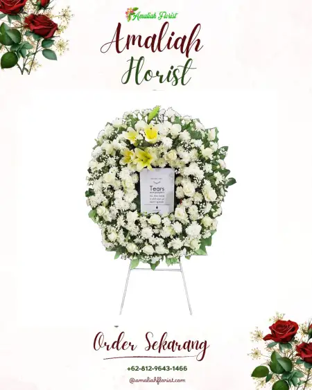 Krans Bunga Duka Ciputri
